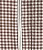 Lilly Pulitzer Ainsley Lightweight Mini Performance Twill Gingham Stand Collar Long Sleeve Zip-Up Jacket - Image 4