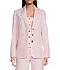 Lilly Pulitzer Amryn Stretch Double Cloth Notch Lapel Long Sleeve Blazer - Image 1