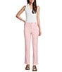Lilly Pulitzer Ana High Rise Straight Leg Ankle Pants, Color:Pink Muse - Image 3