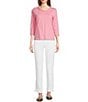 Lilly Pulitzer Ana High Rise Straight Leg Ankle Pants - Image 3