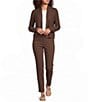 Lilly Pulitzer Ana Stretch Double Cloth High-Rise Ankle Pants - Image 3