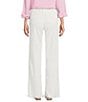 Lilly Pulitzer Aniston Denim High Rise Straight Leg Raw Hem Jeans, Color:Resort White - Image 2