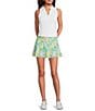 Lilly Pulitzer Annora Powerstretch Make Lemonade Fruit Print Pull-on Skort, Color:Bluette - Image 3