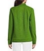Lilly Pulitzer Ashlee Cabana Slub Terry Knit Mock Neck Long Sleeve Quarter-Zip Pullover - Image 2