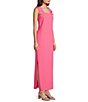 Lilly Pulitzer Bernice Satin Back Crepe Square Neck Bow Shoulder Midi Dress - Image 3