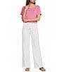 Lilly Pulitzer Brawley Linen Mid-Rise Wide Leg Pants - Image 3