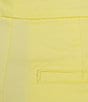 Lilly Pulitzer Buttercup Mid Rise Scallop Shorts, Color:French Yellow - Image 4