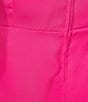 Color:Pink Palms - Image 5 - Carlynn Satin Bow Strapless Side Slit Maxi Dress