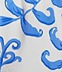 Color:Resort White - Image 3 - Charlese Cotton Poplin Floral Print Halter Neck Sleeveless Tie Back Maxi A-Line Dress