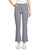 Lilly Pulitzer Corso Knit Butterfly Print Kick Flare Pants, Color:Low Tide Navy - Image 1