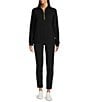Lilly Pulitzer Corso Stretch Woven Twill Pull-On Golf Pant, Color:Onyx - Image 3