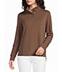 Lilly Pulitzer Cowie Serene Soft Knit Mock Neck Long Sleeve UPF 50+ Pullover - Image 1
