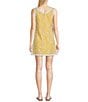 Lilly Pulitzer Eleanora Honeycomb Hideaway Print Boat Neck Sleeveless Shift Romper, Color:Honeycomb - Image 2