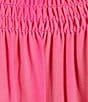 Color:Roxie Pink - Image 4 - Elsa Silk V-Neck Bracelet Sleeve Top
