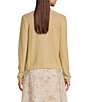 Lilly Pulitzer Faretta Knit Long Sleeve Open Front Cropped Cardigan ...