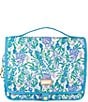 Lilly Pulitzer Floral Hanging Toiletry Bag, Color:Light Blue - Image 1