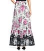 Lilly Pulitzer Inaya All Dahled Up Printed Mikado A-Line Maxi Skirt, Color:Coconut - Image 2