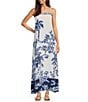 Lilly Pulitzer Jesslyn Silk Square Neck Sleeveless Maxi Slip Dress, Color:Resort White - Image 1