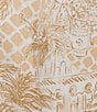 Lilly Pulitzer Jorgian Woven Linen Printed Square Neck Sleeveless Midi A-Line Dress, Sand Bar - Image 5