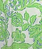 Lilly Pulitzer Lilo Daffodil Hill Print Mid-Rise Pull-On Shorts, Color:Resort White - Image 4