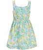 Lilly Pulitzer Little/Big Girls 4-14 Bellefleur Dress, Color:Bluette Make Lemonade - Image 2
