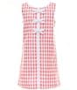 Lilly Pulitzer Little/Big Girls Mini Aria Shift Dress, Color:Rousseau Pink - Image 1