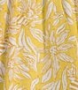 Lilly Pulitzer Lourdes Honeycomb Hideaway Print Split Ruffle V-Neck 3/4 Puff Sleeve Blouse, Color:Honeycomb - Image 4