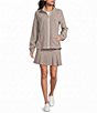 Lilly Pulitzer Luisa Stretch Woven Twill Gingham UPF 50+Pull-On Mini Performance Skort - Image 3