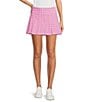 Lilly Pulitzer Malaga UPF 50+ Pique Butterfly Print Skort, Passion Fruit - Image 1