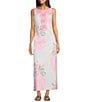 Lilly Pulitzer Marleigh Stretch Butterfly Jacquard Crew Neck Sleeveless Shift Dress, Color:Resort White - Image 1