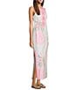 Lilly Pulitzer Marleigh Stretch Butterfly Jacquard Crew Neck Sleeveless Shift Dress, Color:Resort White - Image 3