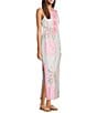 Lilly Pulitzer Marleigh Stretch Butterfly Jacquard Crew Neck Sleeveless Shift Dress, Color:Resort White - Image 3