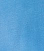 Color:Lunar Blue - Image 6 - Meredith Jersey Knit V-Neck Short Sleeve Tee