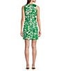 Lilly Pulitzer Mila Fiddle Leaf Print Crew Neck Sleeveless Shift Dress, Color:Fiddle Leaf - Image 2