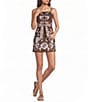 Lilly Pulitzer Muireann Stretch Poplin Square Neck Sleeveless Skirted Romper - Image 1