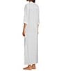 Color:Resort White - Image 4 - Natalie Button Front Maxi Dress Swim Cover-Up