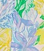 Lilly Pulitzer Poplin Bright Delight Patch Print Square Neck Sleeveless Ric Rac Dress, Color:Multi - Image 3