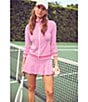 Lilly Pulitzer Regate UPF 50+ Printed Luxetic Stand Collar Long Sleeve Jacket, Color:Passion Fruit - Image 6