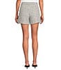 Lilly Pulitzer Sarissa Boucle Houndstooth Coordinating High Rise Shorts, Color:Coconut - Image 2