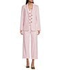 Lilly Pulitzer Sarissa High Rise Stretch Double Cloth Wide Leg Crop Pants - Image 4