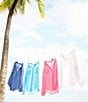 Lilly Pulitzer Sea View Linen Point Collar Long Sleeve Button Front Shirt - Image 5