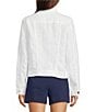 Lilly Pulitzer Seaspray Linen Point Collar Long Sleeve Jacket - Image 2