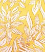 Lilly Pulitzer Shelli Stretch Vintage Dobby Honeycomb Hideaway Print Square Neck Dress, Color:Honeycomb - Image 3