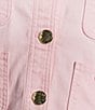 Lilly Pulitzer Shepa Denim Stand Collar Long Sleeve Jacket - Image 4