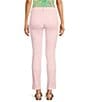 Lilly Pulitzer South Ocean High Rise Lace Hem Jeans, Color:Pink Muse - Image 2