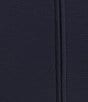 Color:True Navy - Image 3 - Tisbury Knit V-Neck Sleeveless Ruffle Detail Sheath Dress