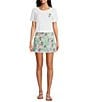 Lilly Pulitzer x Disney Gardner Lily Hearts Disney Print Ric Rac Mini Skort, Color:Multi - Image 3