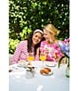 Lilly Pulitzer x Saint James Rose Soleil Round Neck Short Sleeve Knit Top, Color:Rose - Image 5