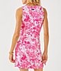 Lilly Pulitzer x Saint James Rose Soleil Stripe Print Round Neck Sleeveless Shift Dress, Color:Rose - Image 3