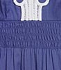 Lilly Pulitzer Zanna V-Neck Sleeveless Tiered Fit-And-Flare Midi Dress, Color:Sapphire Pool - Image 3